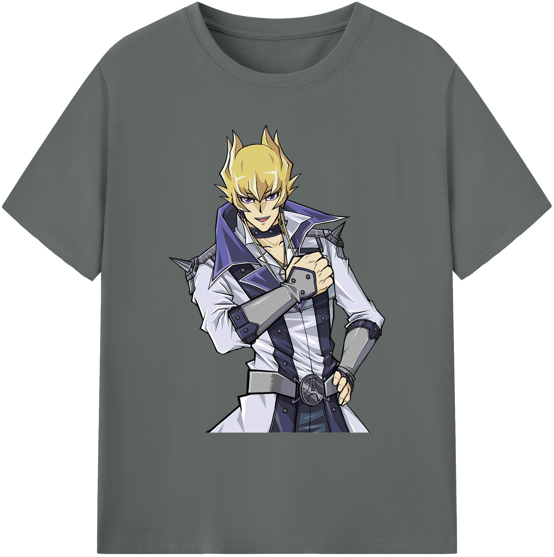 （画像用） 遊☆戯☆王 Yu-Gi-Oh! 綿100％ メンズ半袖Tシャツ｜肌触りやわらか＆通気性